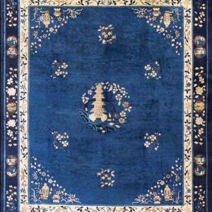Antique Chinese Peking Rug