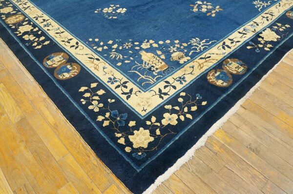 Antique chinese peking rug