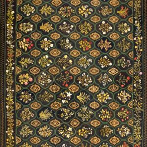 Antique English Needlework Carpet