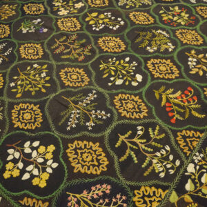 Antique English Needlework Carpet