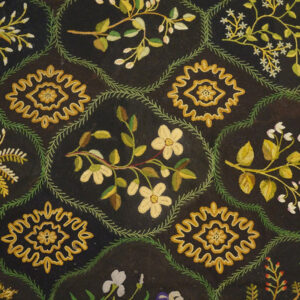 Antique English Needlework Carpet