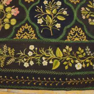 Antique English Needlework Carpet