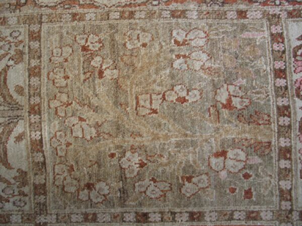 Early 20th century persian tabriz garden carpet (