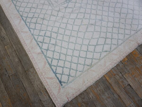 Late 19th century indian cotton agra carpet