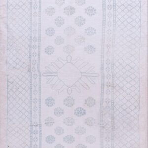 Late 19th Century Indian Cotton Agra Carpet