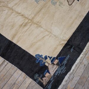 Chinese Art Deco carpets with landscapes