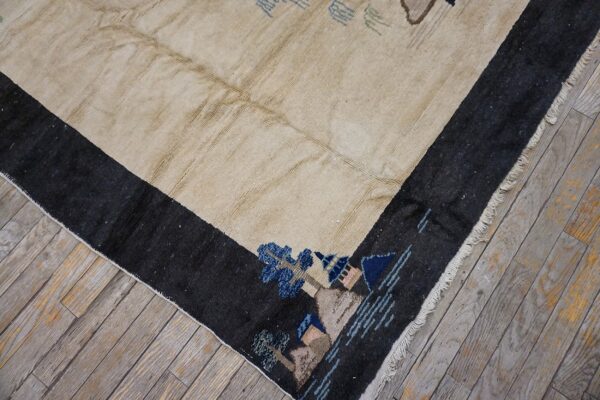 Chinese art deco carpets with landscapes