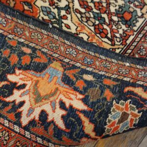 Close-up of the edge and pattern detail of the Persian rug by Rugs On Net. by Rugs On Net