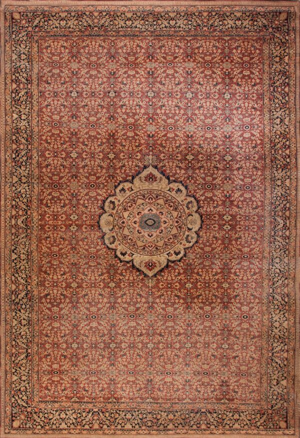 19th century persian tabriz carpet