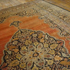 Antique Persian Tabriz Rug