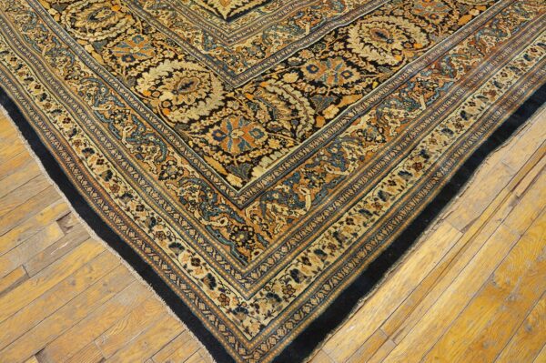 Antique persian tabriz rug