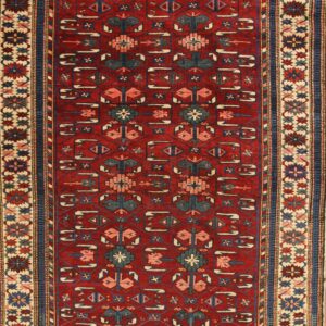 Antique Caucasian, Kuba Rug 4' 2''x 5' 10''