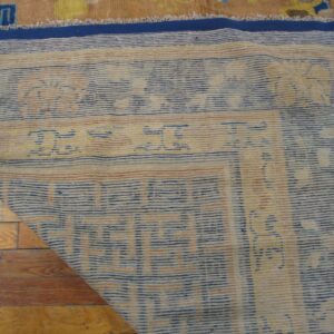 Colorful traditional Chinese rug design