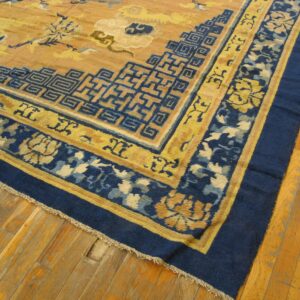 Intricate floral and animal patterns.