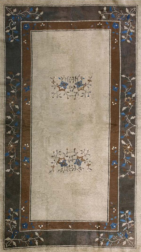 Antique chinese peking rug