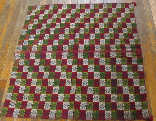 Colorful geometric patterned textile design