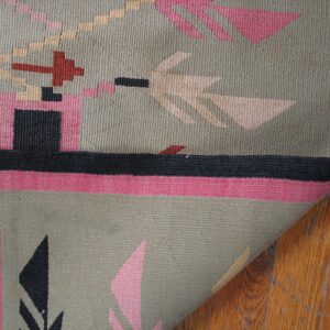 Colorful geometric patterns on fabric