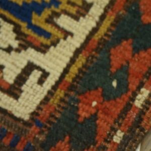 Close-up of a geometric pattern on the Tribal Rug by Rugs On Net. by Rugs On Net
