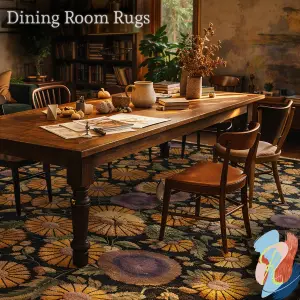 Beautiful dining room rugs - a buyers guide by rugs on net