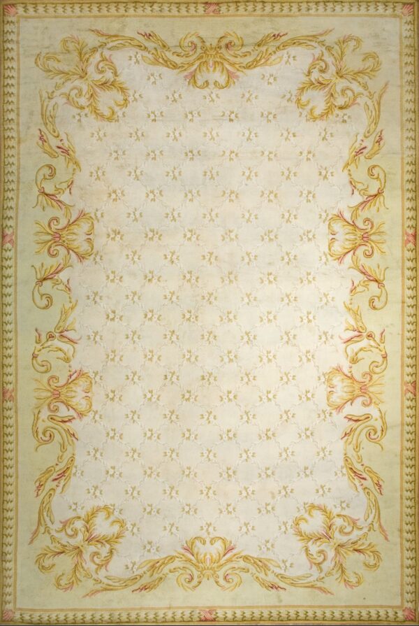 Early 20th century spanish savonnerie carpet by rugs on net