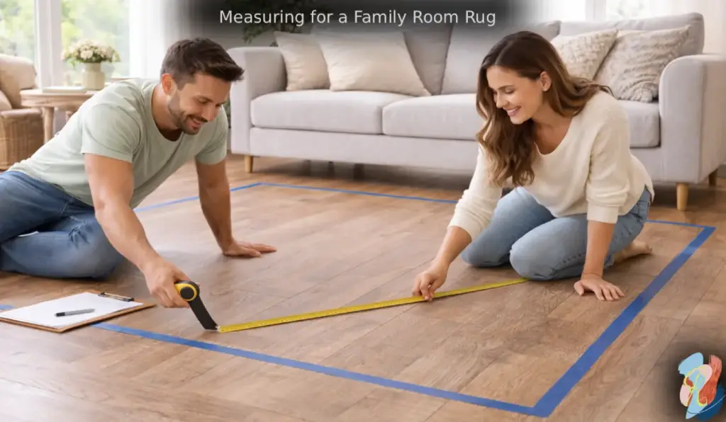 Measuring for a family room rug by rugs on net