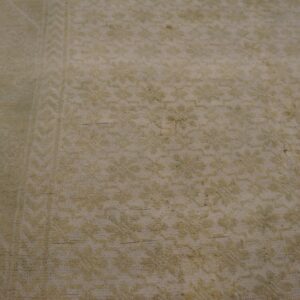 Close-up texture shot of a light beige Moroccan Beni Ourain rug by Rugs On Net. by Rugs On Net