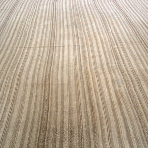 Close-up of a beige striped kilim rug pattern by Rugs On Net