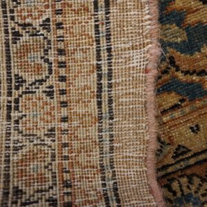 Close-up showing the weave and edge of a traditional Persian rug by Rugs On Net. by Rugs On Net