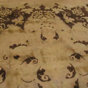 Elegant floral patterned area rug.Antique Chinese, Art Deco Rug 8'9" x 11'4"