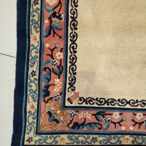 Vintage 1980s Pair of Chinese Peking Carpets