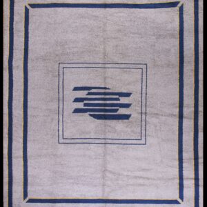 Early 20th Century Spanish Art Deco Carpet ( 11'10" x 14'3" - 360 x 435 )