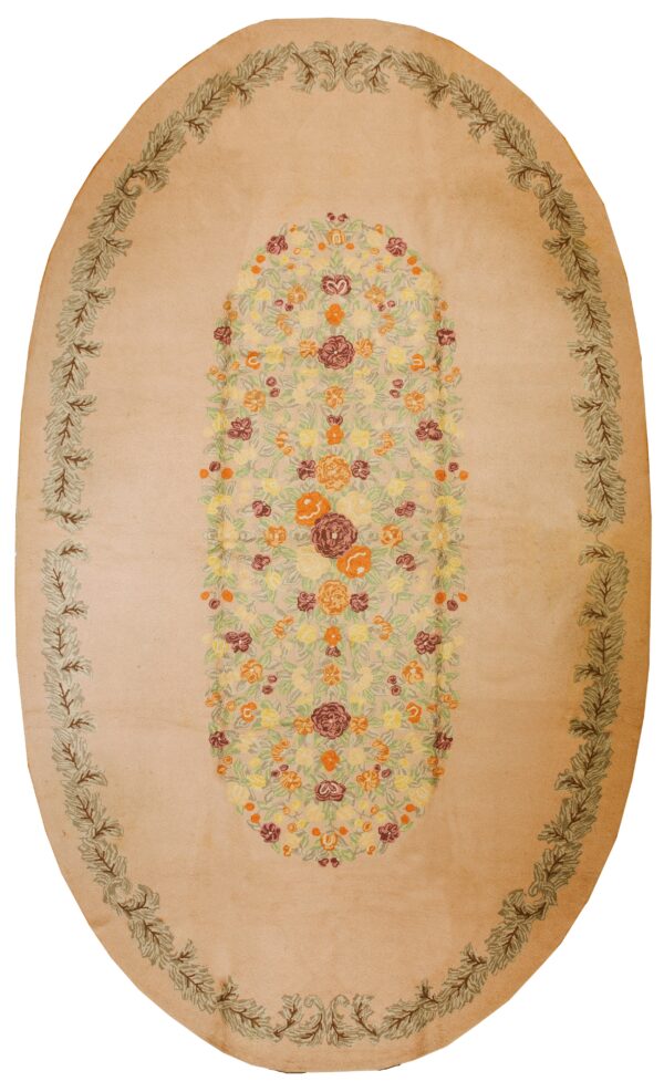 Antique american hooked rug