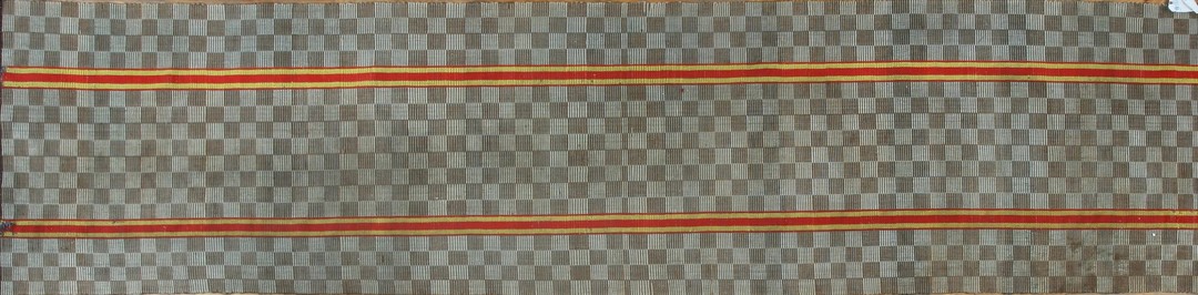 Antique american rag rug america flat weave