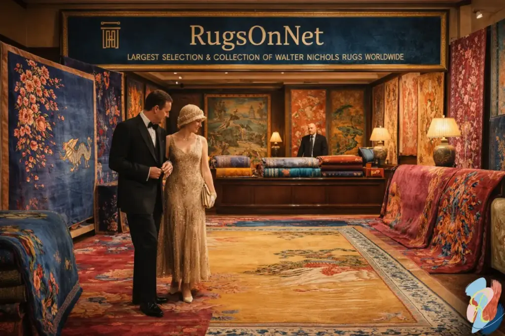 Shopping for and buying walter nichols deco rugs at rugsonnet - the largest collection in the world by rugsonnet