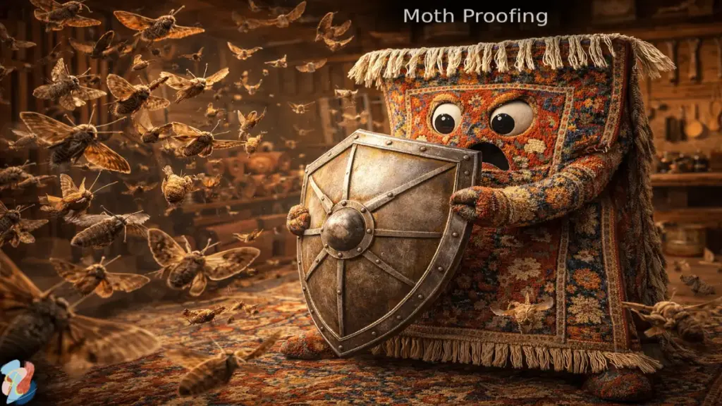 Moth proofing services for rugs by rugs on net