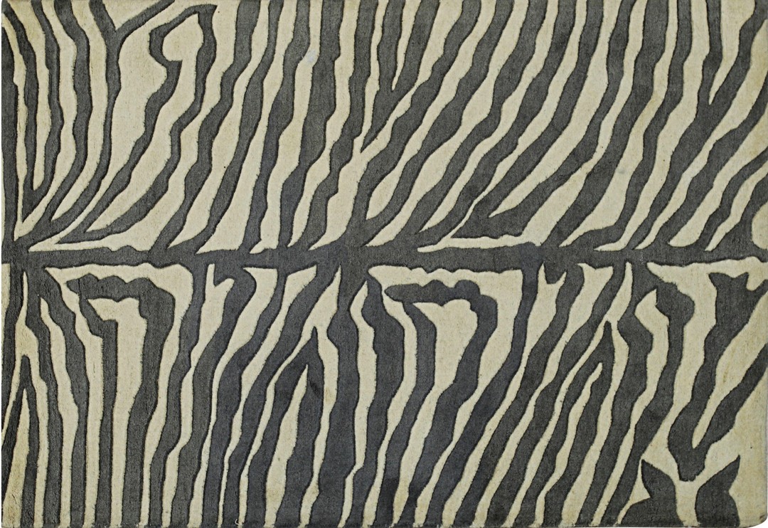 Penelope stylish gray hand tufted wool rug