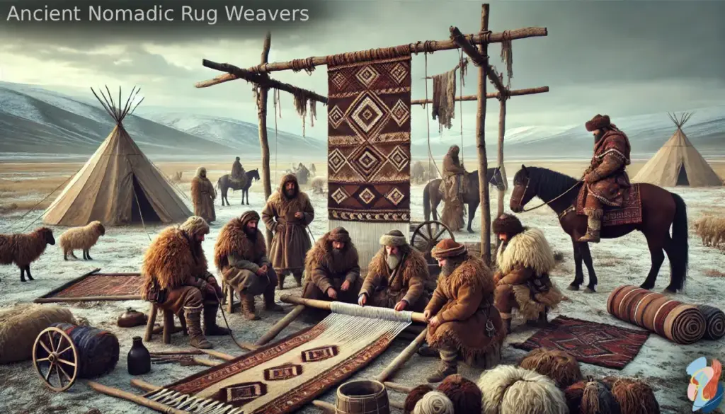 Ancient Nomadic Rug Weavers Making Tribal Rugs - RugsOnNet