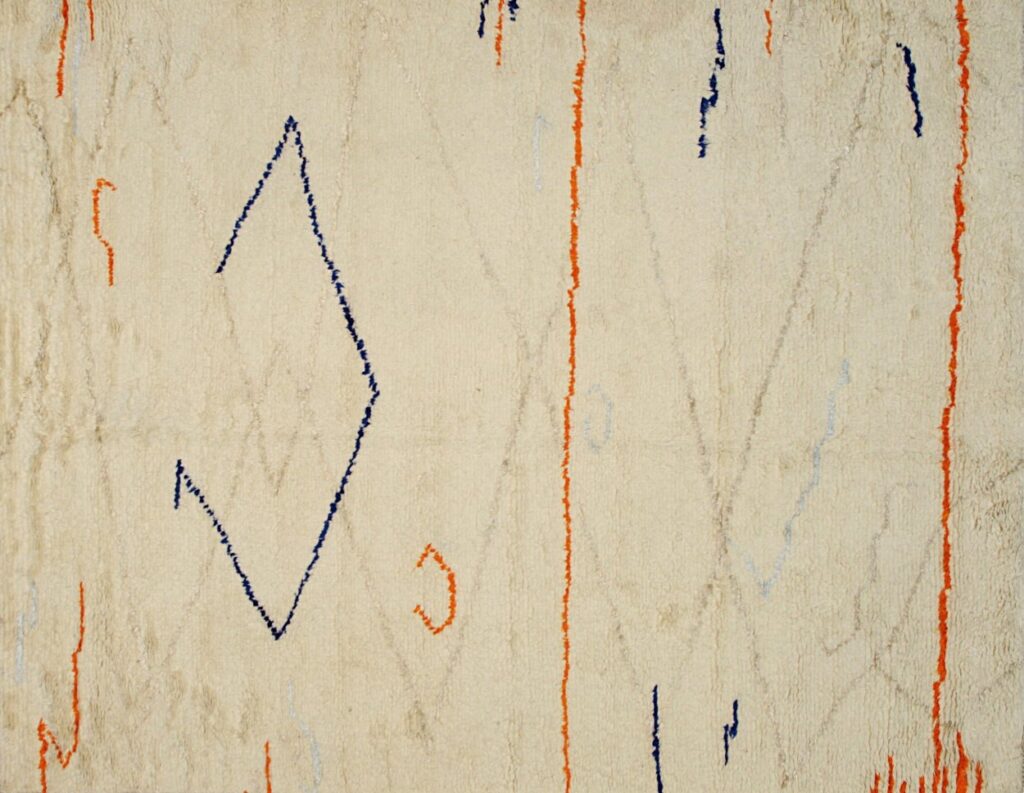 Contemporary Tribal Nomadic Village Industry Influence New Rug By RugsOnNet