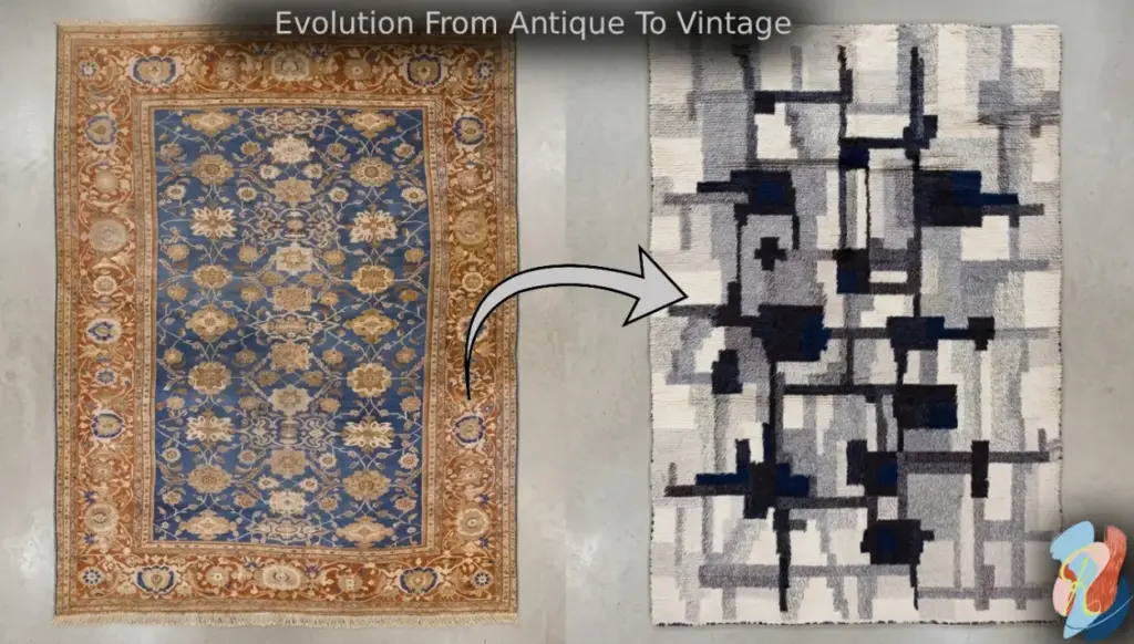 The Evolution From Antique To Retro Vintage Rugs by RugsOnNet 