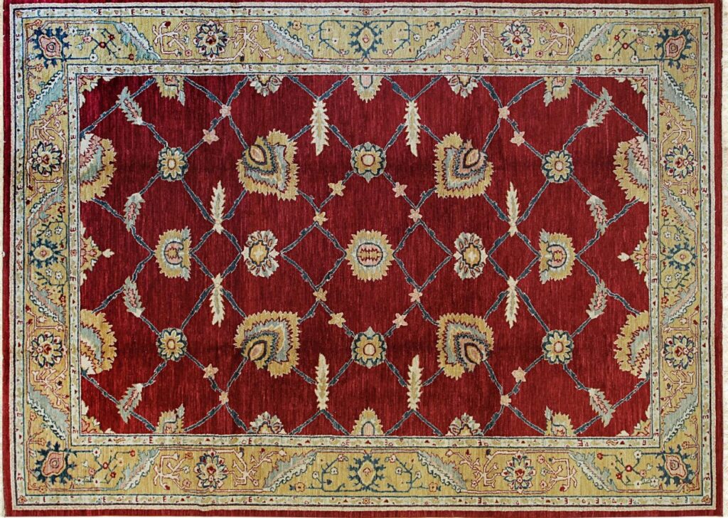Modern Modern Turkish Oushak Design Revival Contemporary Rug by RugsOnNet