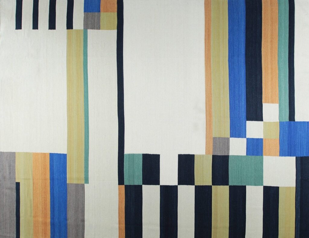 New Bauhaus Structured Modernist Design Contemporary Rug by RugsOnNet