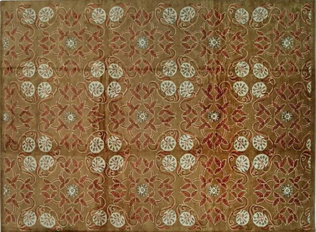 New European Mid-Century Contemporary Revival Rug by RugsOnNet