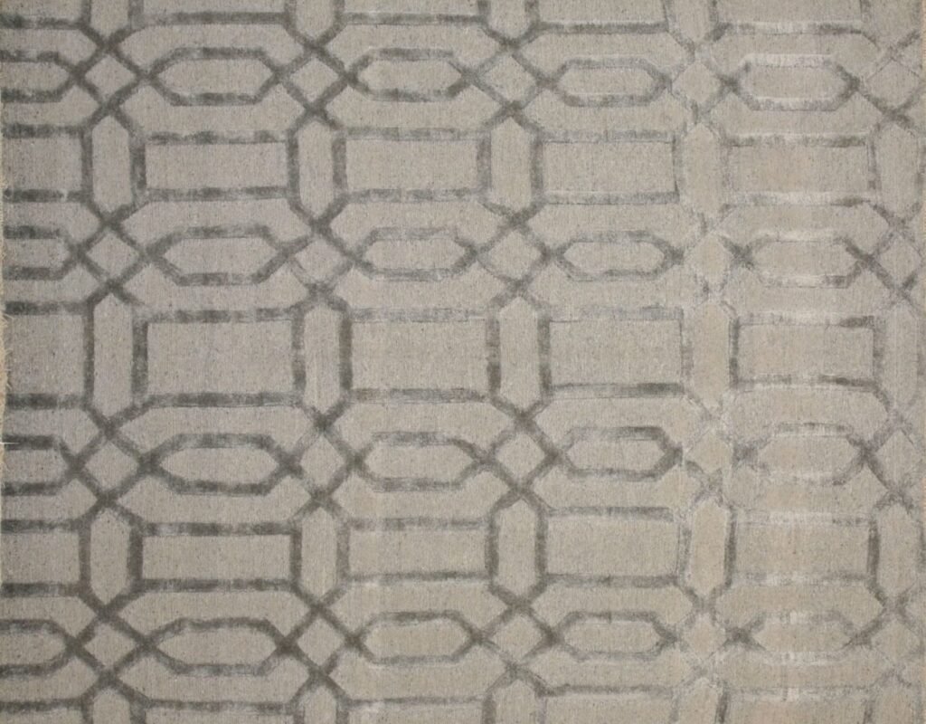 New Tonal Nordic Scandinavian Aesthetic Contemporary Rug by RugsOnNet