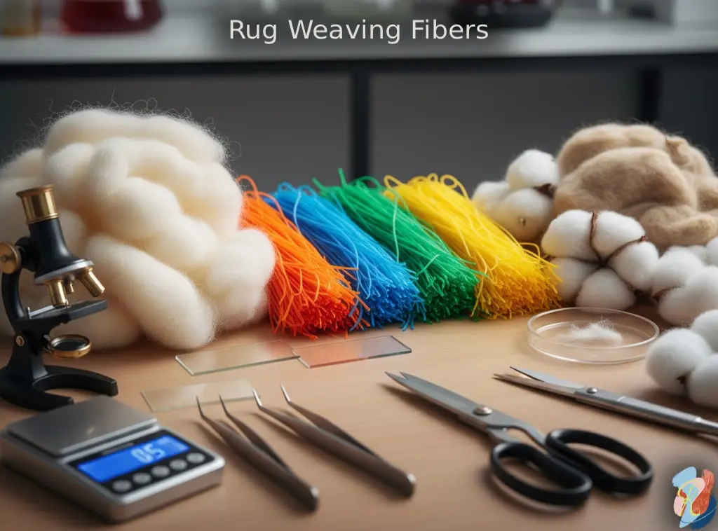 Rug weaving fibers by rugs on net