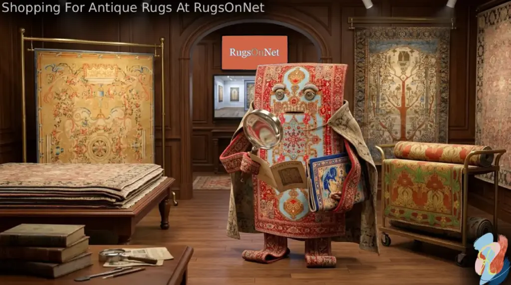 Shopping For And Buying Antique Rugs and Carpets At RugsOnNet