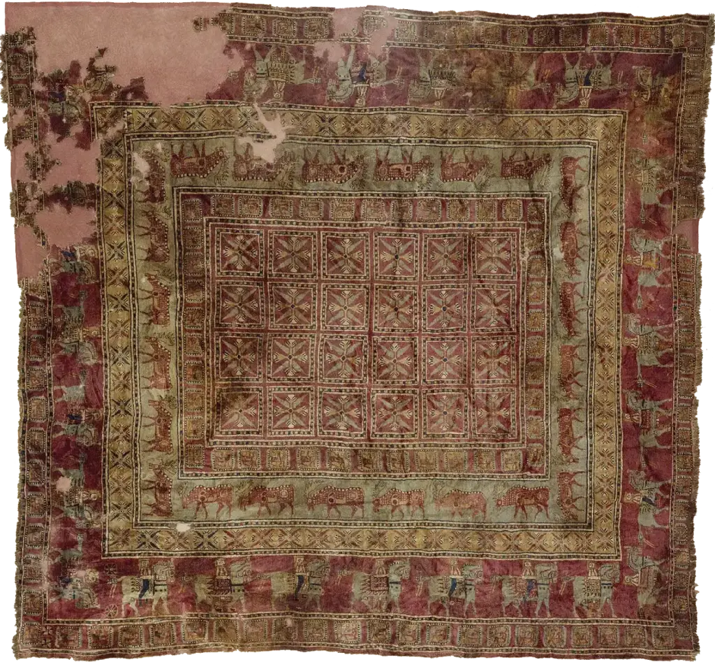 The Oldest Rug in the World - the Pazyryk Carpet. RugsOneNet