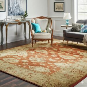 Close-up of a textured rug