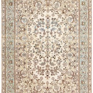 Antique Persian Kerman Rug, Hand-Knotted Wool, Southeastern Persia
