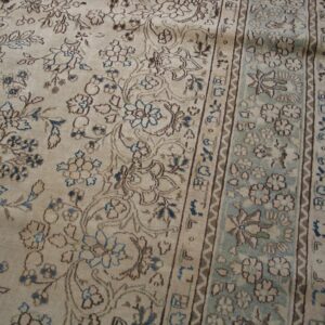 Antique Persian Kerman Rug, Hand-Knotted Wool, Southeastern Persia - detail view 1