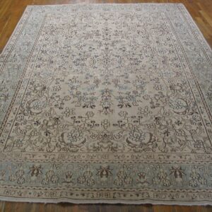 Antique Persian Kerman Rug, Hand-Knotted Wool, Southeastern Persia - detail view 2
